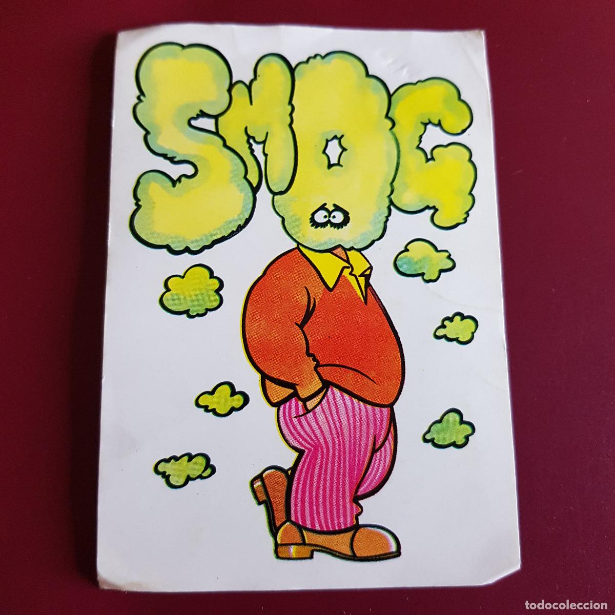 Sammeln alte Sammelbilder: PANINI - FANTASTICKERS - SMOG - NUNCA PEGADO
