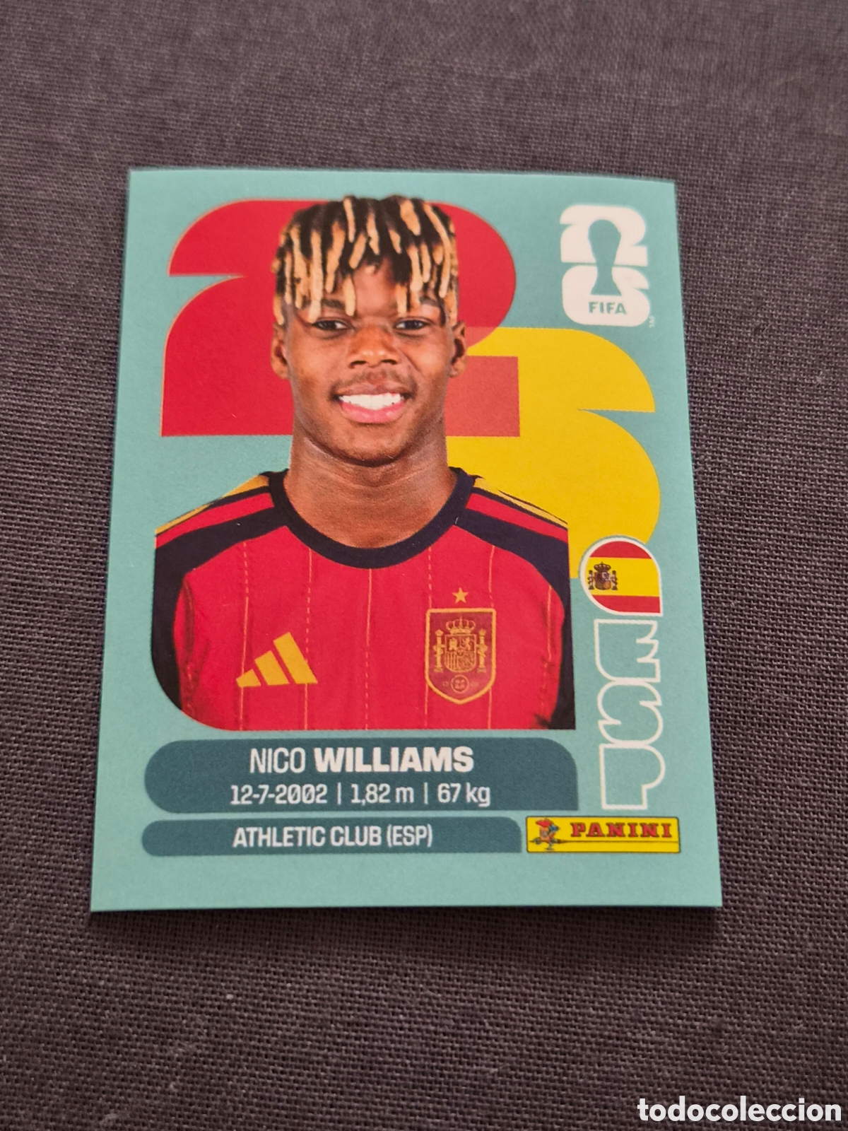 Coleccionismo Cromos antiguos: ESP17 - NICO WILLIAMS, ESPA&Ntilde;A FIFA WORLD CUP 2026