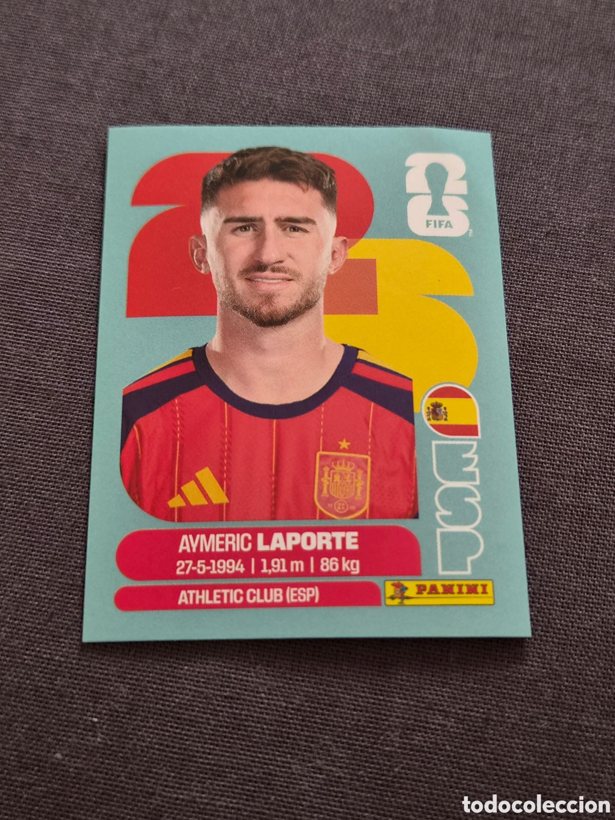 Coleccionismo Cromos antiguos: ESP4 - LAPORTE, ESPA&Ntilde;A FIFA WORLD CUP 2026