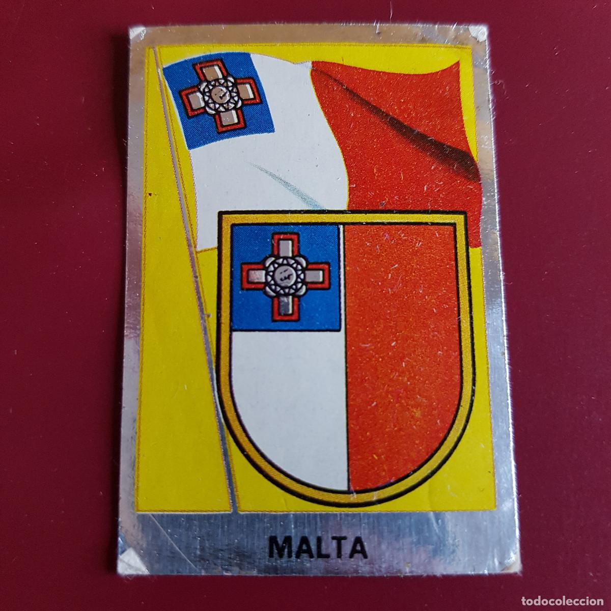 Coleccionismo Cromos antiguos: DIFUSORA DE CULTURA - TODA EUROPA - ESCUDO MALTA 127 - NUNCA PEGADO