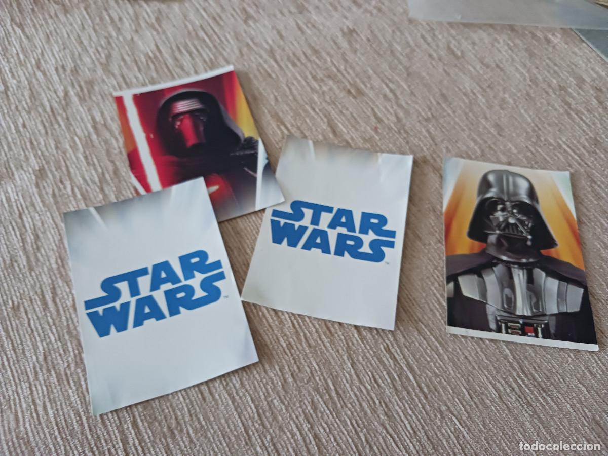 Coleccionismo Cromos antiguos: 4 STAR WARS. EL CAMINO DE LOS JEDI. TRADING CARD GAME. TOPPS