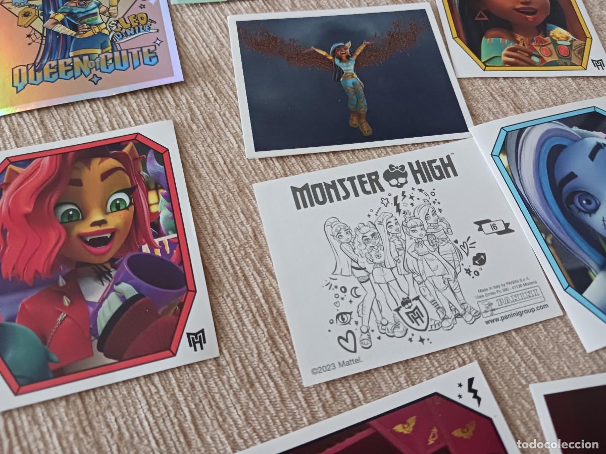 Coleccionismo cromos antiguos: 9 cromos sin pegar monster high - Foto 2