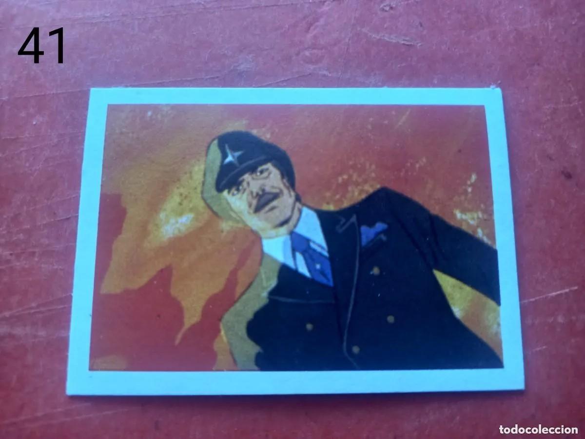 Colecionismo Cromos antigos: Cromo n.41 la batalla de los planetas edic. Fher - sin pegar.
