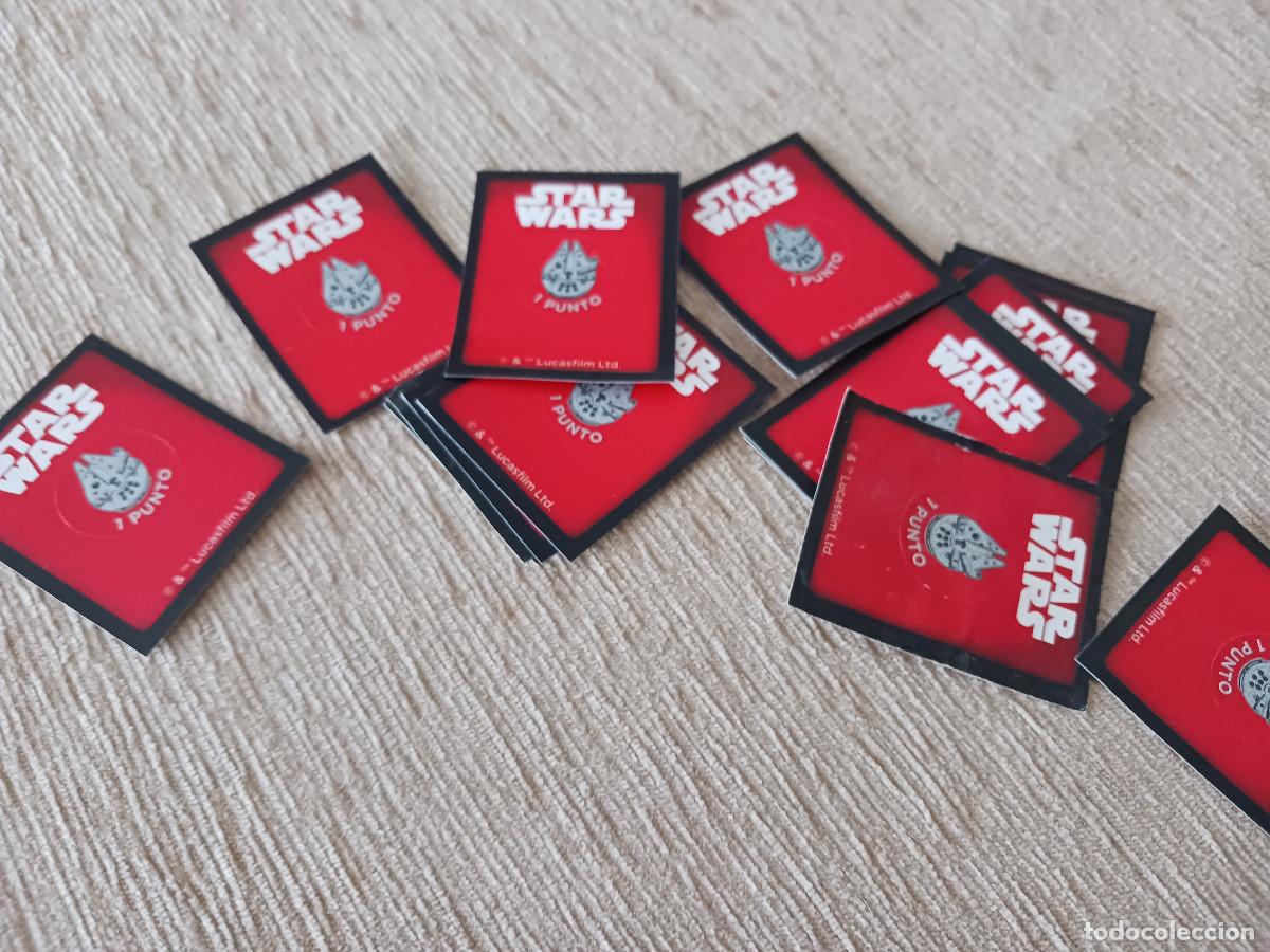 Coleccionismo Cromos antiguos: 18 PUNTOS. STAR WARS. TOPPS. CARREFOUR. SIN USAR