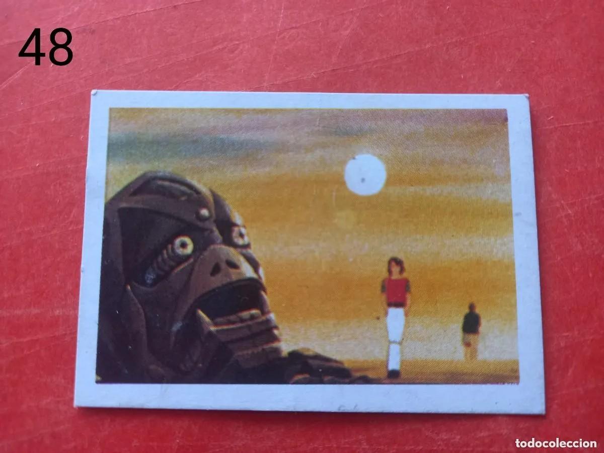 Coleccionismo Cromos antiguos: Cromo n.48 la batalla de los planetas edic. Fher - sin pegar.