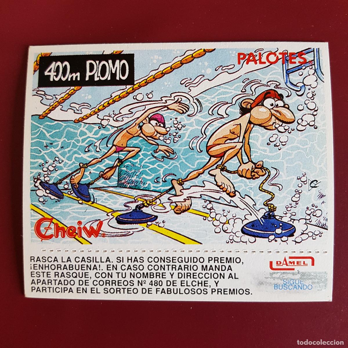 Coleccionismo Cromos antiguos: DAMEL - PALOTES CHEIW - OLIMPIADAS - 400 M PLOMO