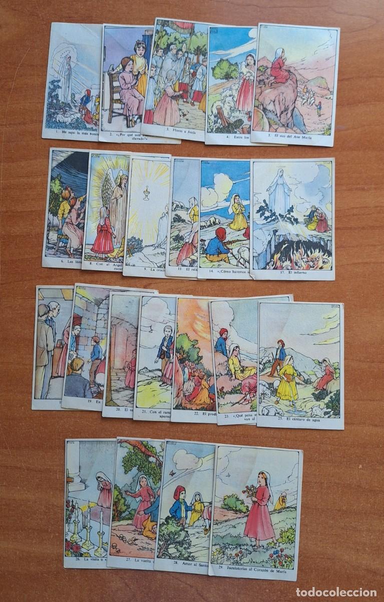 Coleccionismo Cromos antiguos: LOTE 22 CROMOS RELIGIOSOS E INFANTILES - ANTIGUOS
