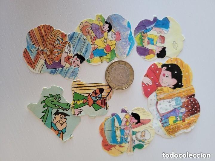Coleccionismo Cromos antiguos: CROMOS ANTIGUOS HEIDI Y PICAPIEDRAS