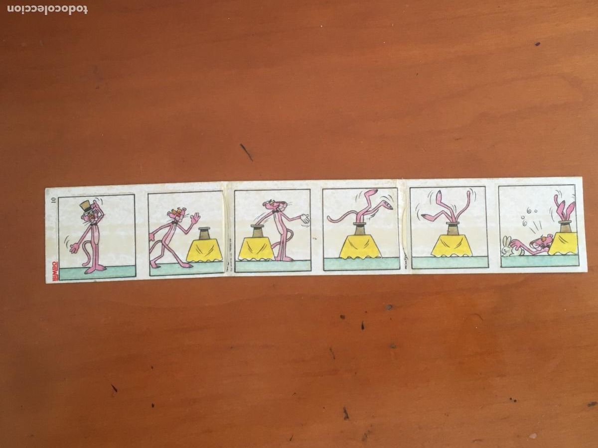 Sammeln alte Sammelbilder: bimbo pantera rosa los tiri-comics cromo nunca pegado