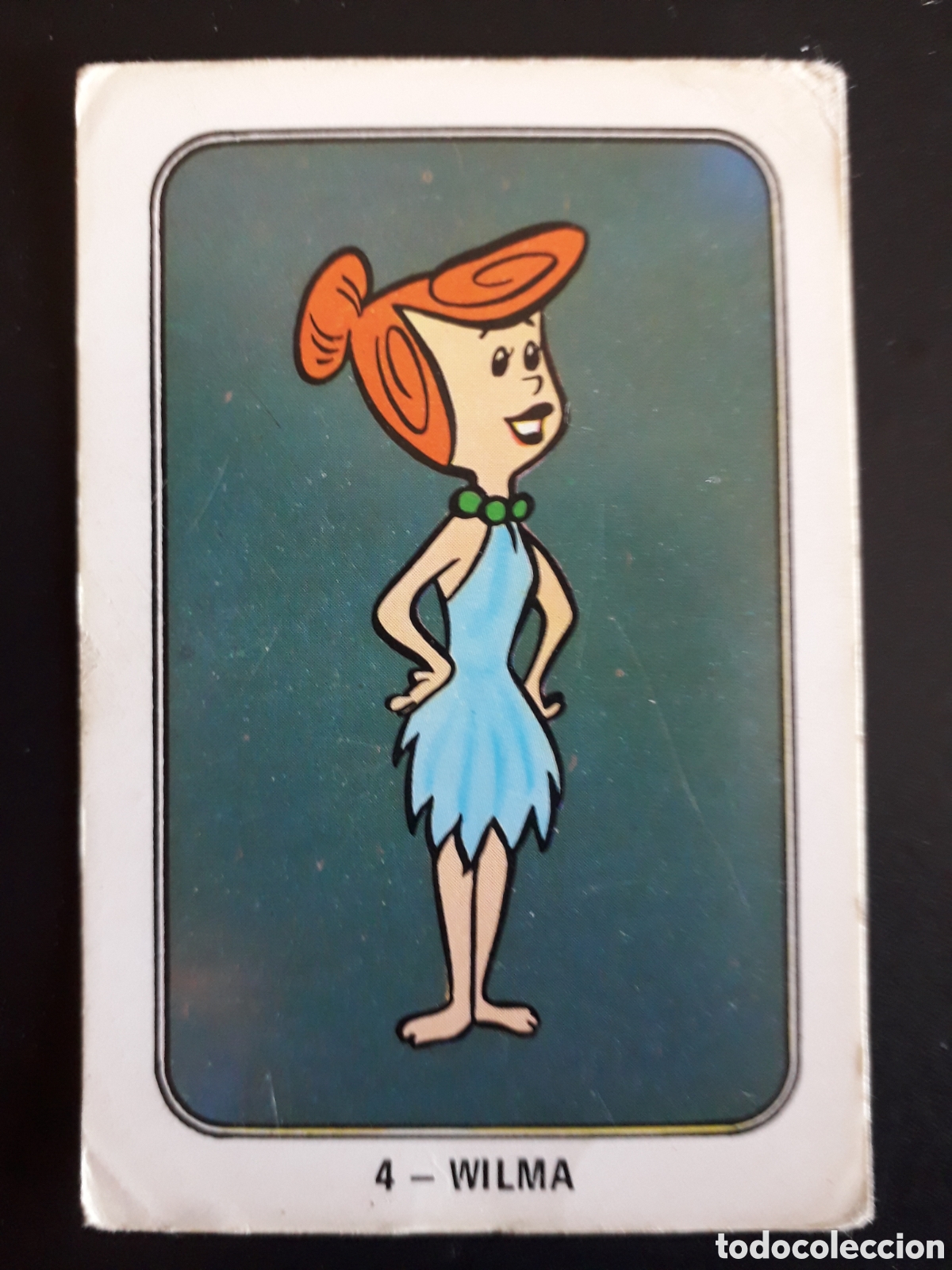 Collectable Antique Stickers: WILMA, FESTIVAL HANNA BARBERA FHER 1971 N&deg; 4 SIN PEGAR. PEDIDO M&Iacute;NIMO 3&euro;.