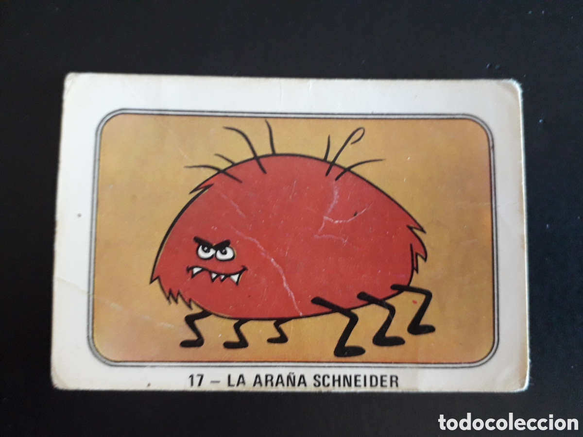 Collectable Antique Stickers: LA ARA&Ntilde;A SCHNEIDER, FESTIVAL HANNA BARBERA FHER 1971 N&deg; 17 SIN PEGAR. PEDIDO M&Iacute;NIMO 3&euro;