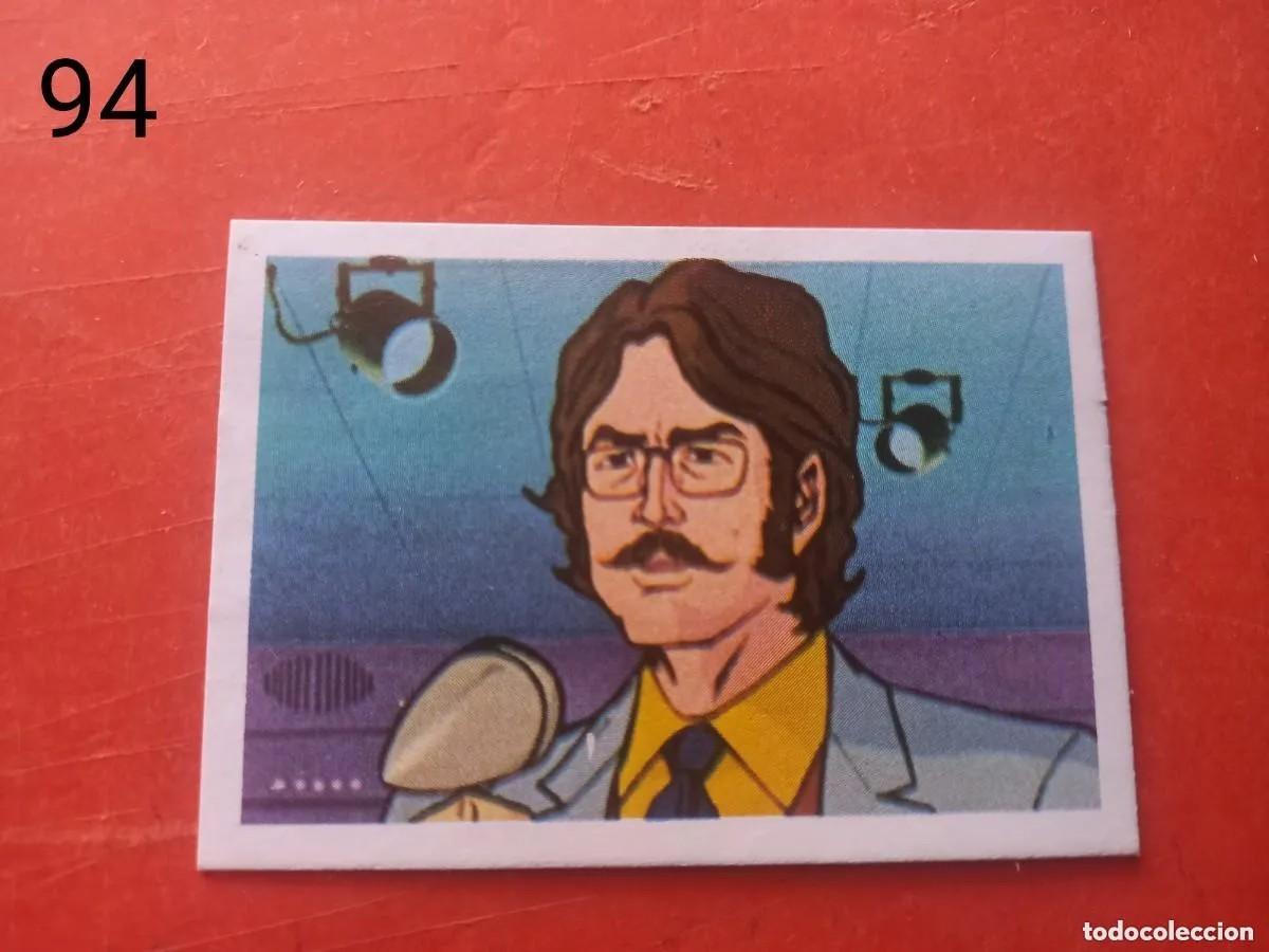 Collectable Antique Stickers: Cromo n.94 la batalla de los planetas edic. Fher - sin pegar.