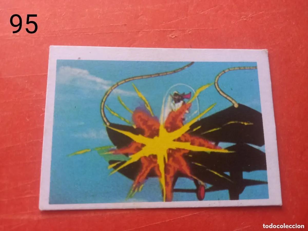 Collectable Antique Stickers: Cromo n.95 la batalla de los planetas edic. Fher - sin pegar.