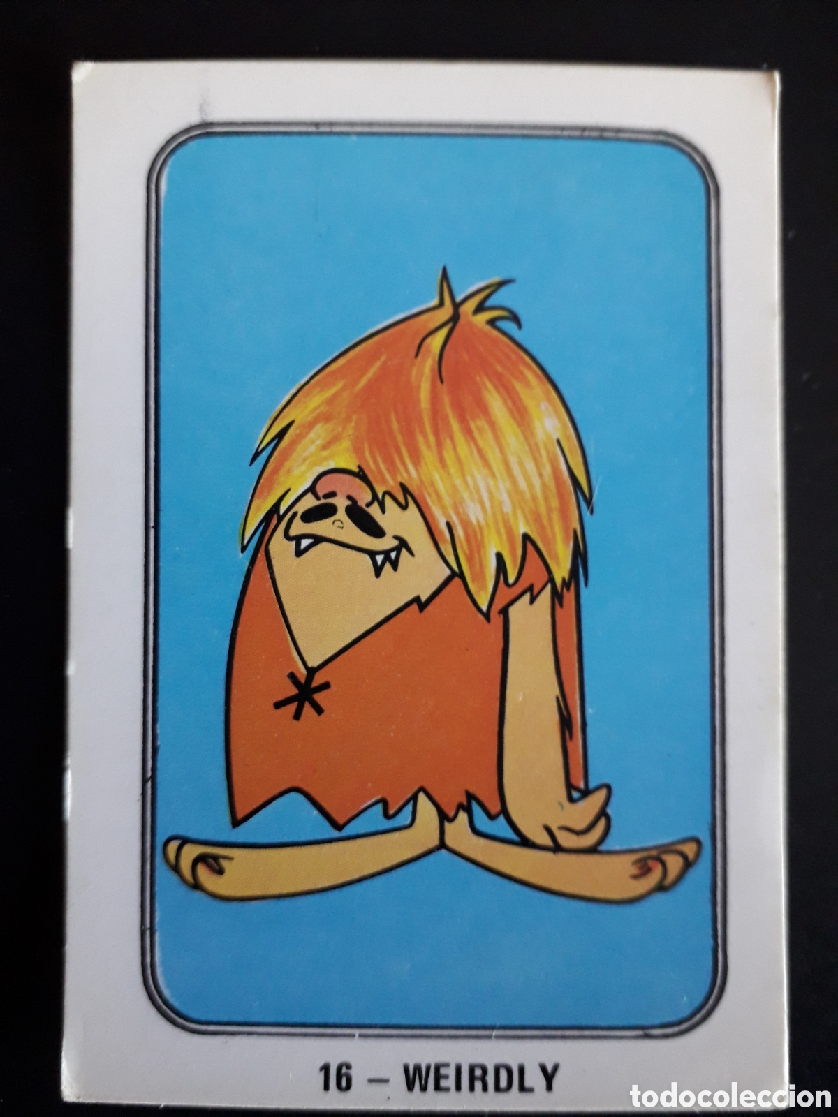 Collectable Antique Stickers: WEIRDLY, FESTIVAL HANNA BARBERA FHER 1971 N&deg; 16 SIN PEGAR. PEDIDO M&Iacute;NIMO 3&euro;