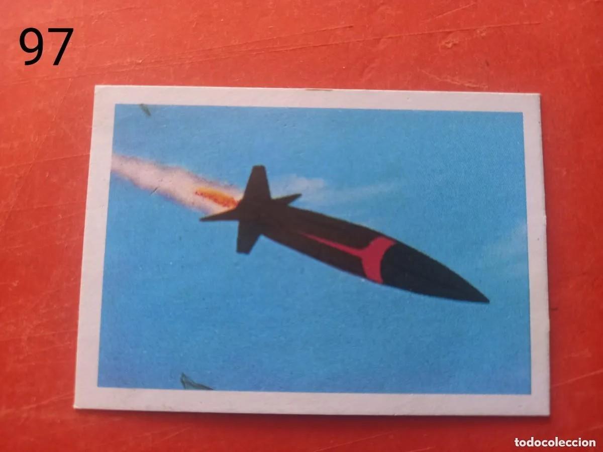 Collectable Antique Stickers: Cromo n.97 la batalla de los planetas edic. Fher - sin pegar.