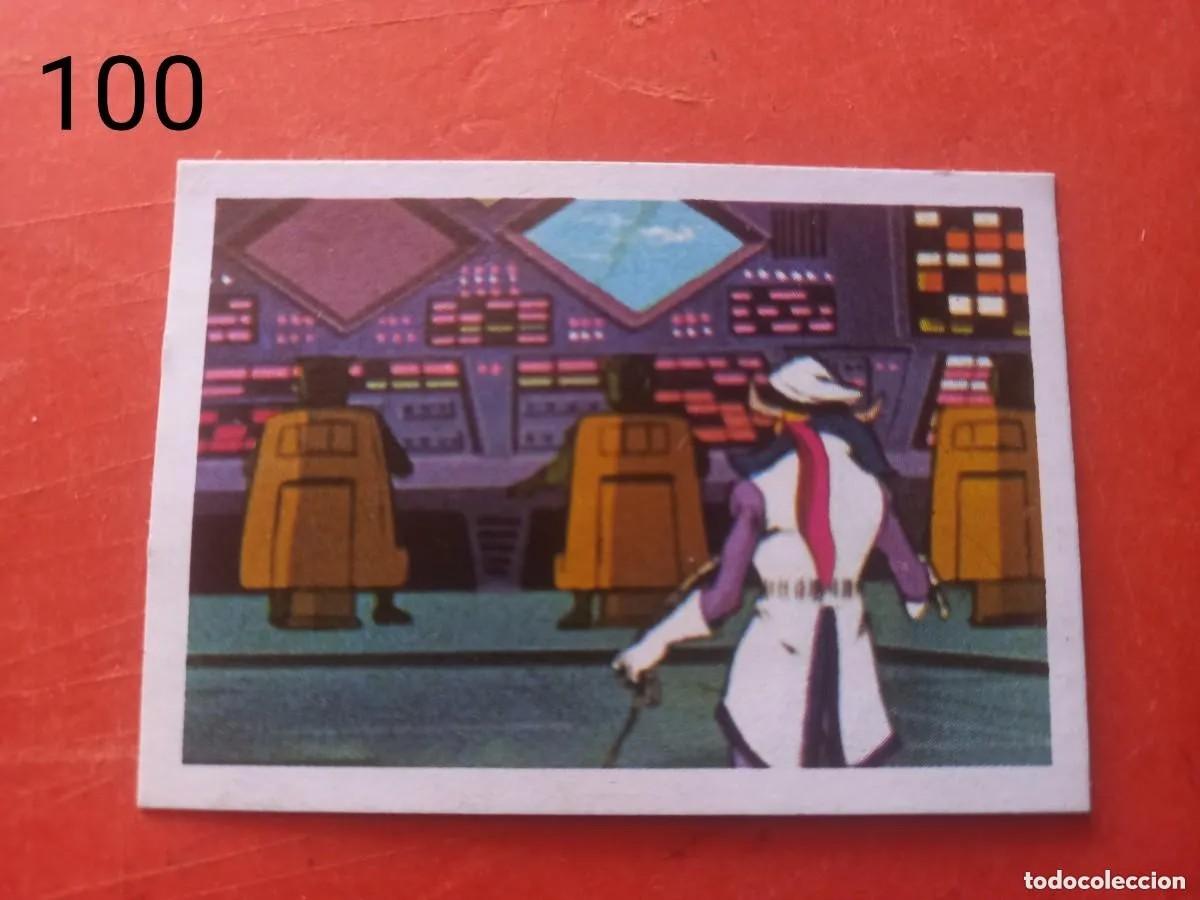 Collectable Antique Stickers: Cromo n.100 la batalla de los planetas edic. Fher - sin pegar.