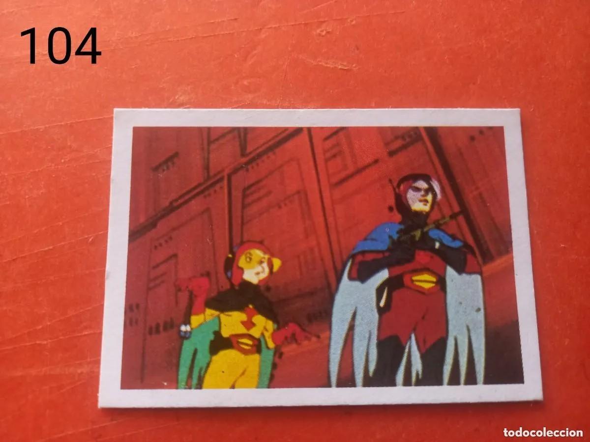 Collectable Antique Stickers: Cromo n.104 la batalla de los planetas edic. Fher - sin pegar.