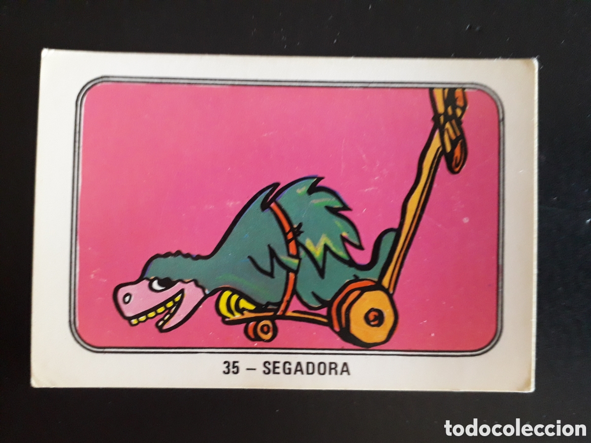 Coleccionismo Cromos antiguos: SEGADORA, FESTIVAL HANNA BARBERA FHER 1971 N&deg; 35 SIN PEGAR. PEDIDO M&Iacute;NIMO 3&euro;