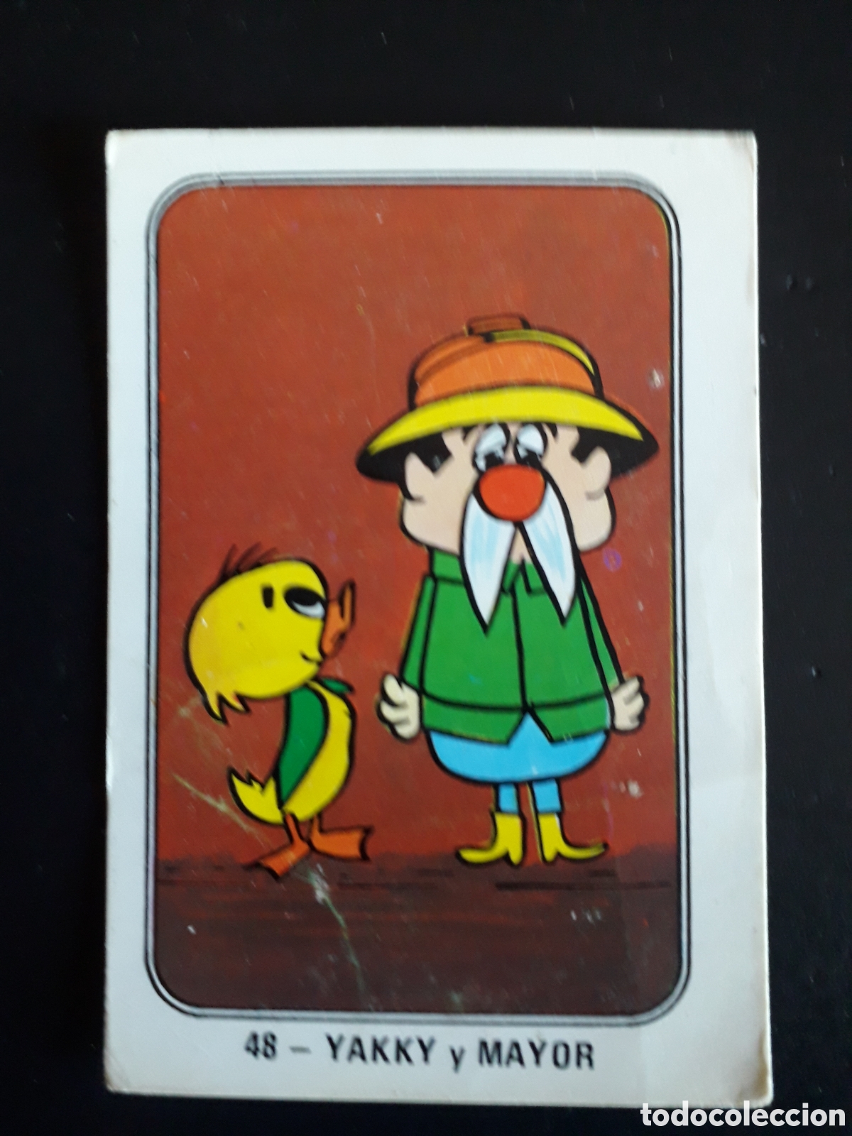 Coleccionismo Cromos antiguos: YAKKY Y MAYOR, FESTIVAL HANNA BARBERA FHER 1971 N&deg; 48 SIN PEGAR. PEDIDO M&Iacute;NIMO 3&euro;
