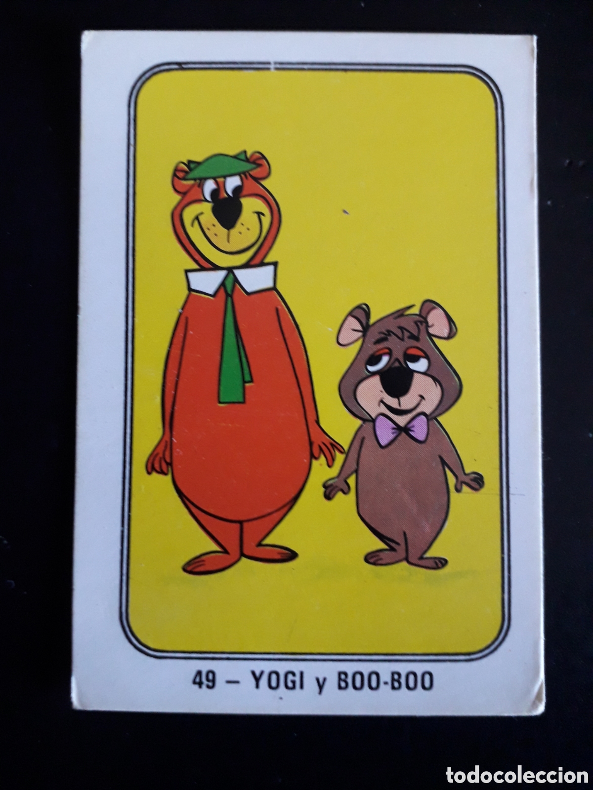 Coleccionismo Cromos antiguos: YOGI Y BOO-BOO, FESTIVAL HANNA BARBERA FHER 1971 N&deg; 49 SIN PEGAR. PEDIDO M&Iacute;NIMO 3&euro;