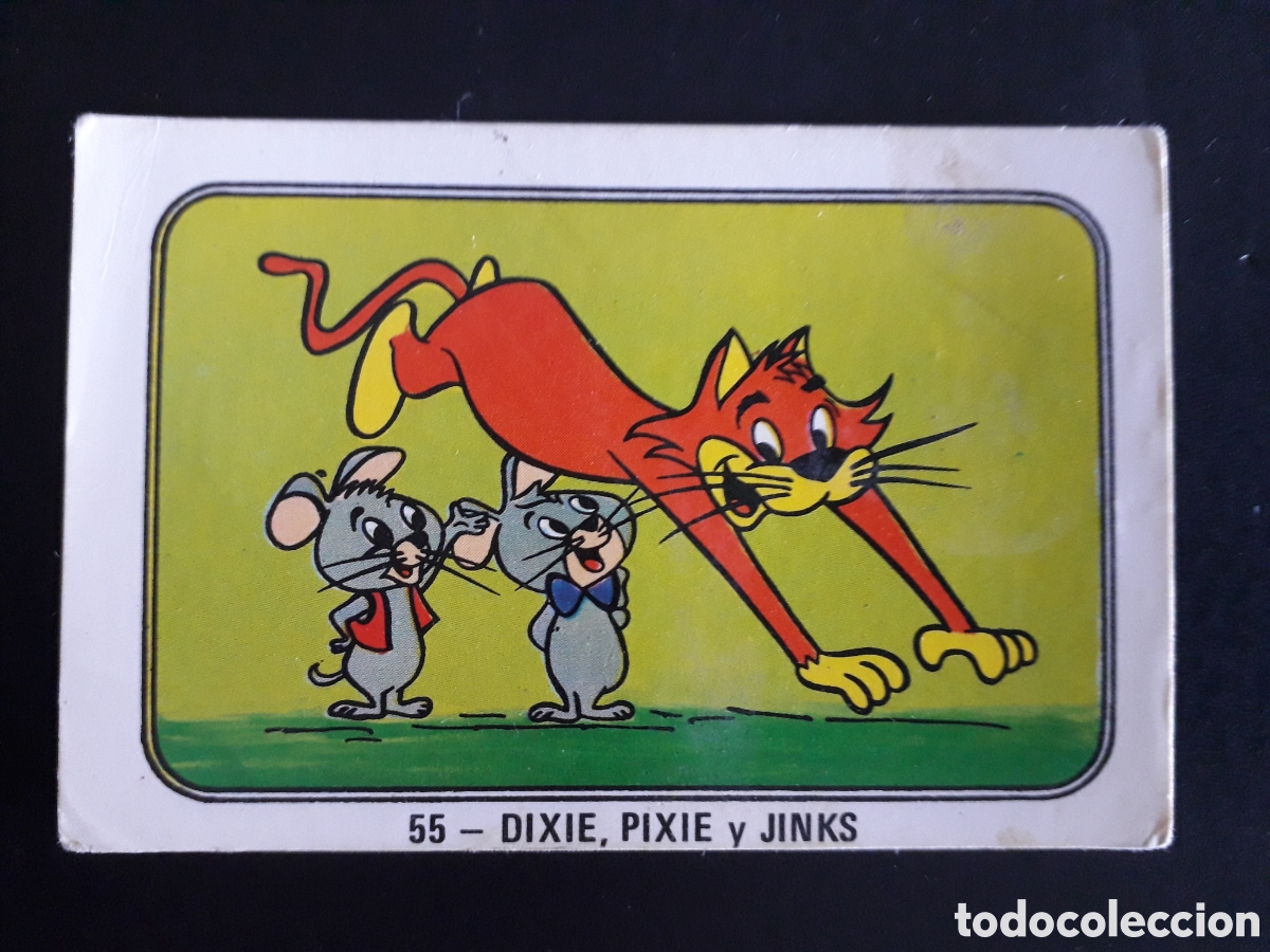 Coleccionismo Cromos antiguos: DIXIE, PIXIE Y JINKS, FESTIVAL HANNA BARBERA FHER 1971 N&deg; 55 SIN PEGAR. PEDIDO M&Iacute;NIMO 3&euro;