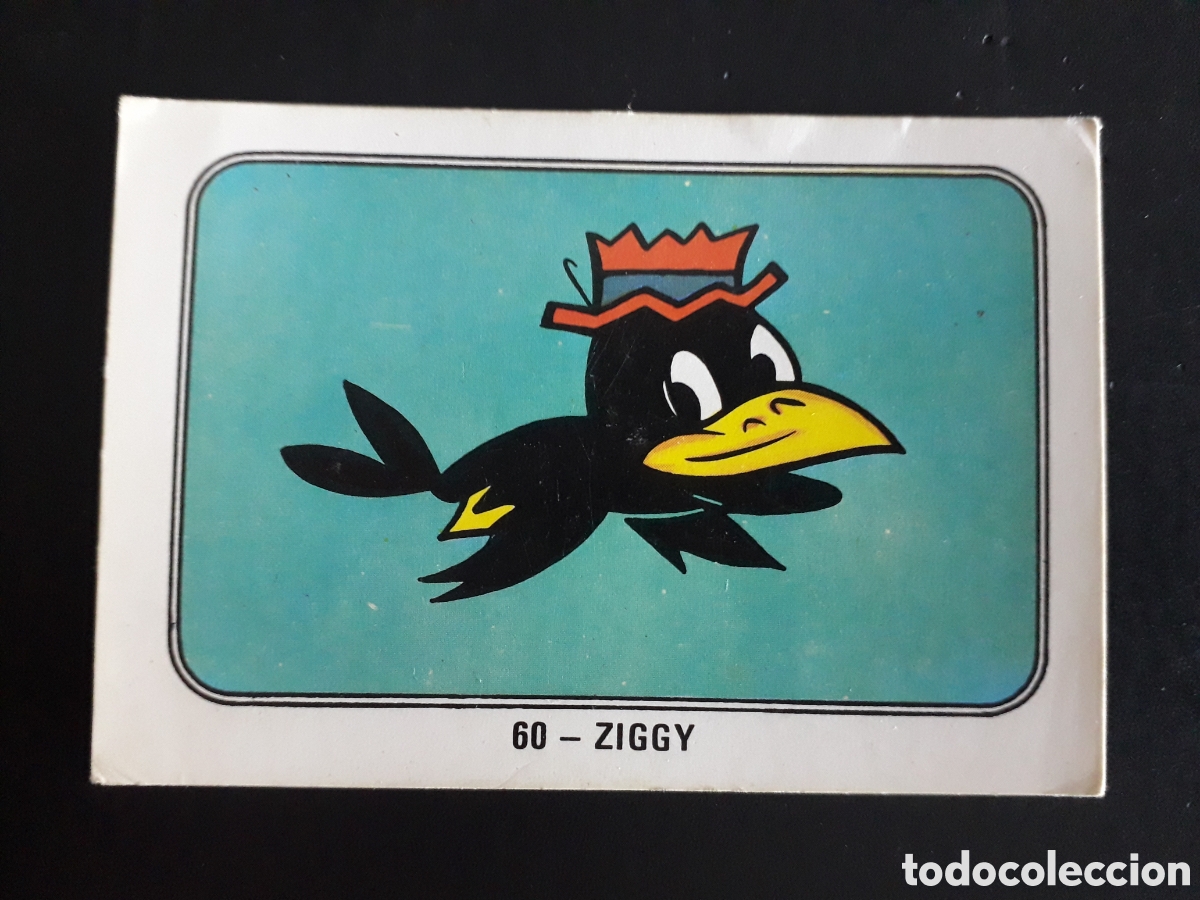 Coleccionismo Cromos antiguos: ZIGGY, FESTIVAL HANNA BARBERA FHER 1971 N&deg; 60 SIN PEGAR. PEDIDO M&Iacute;NIMO 3&euro;