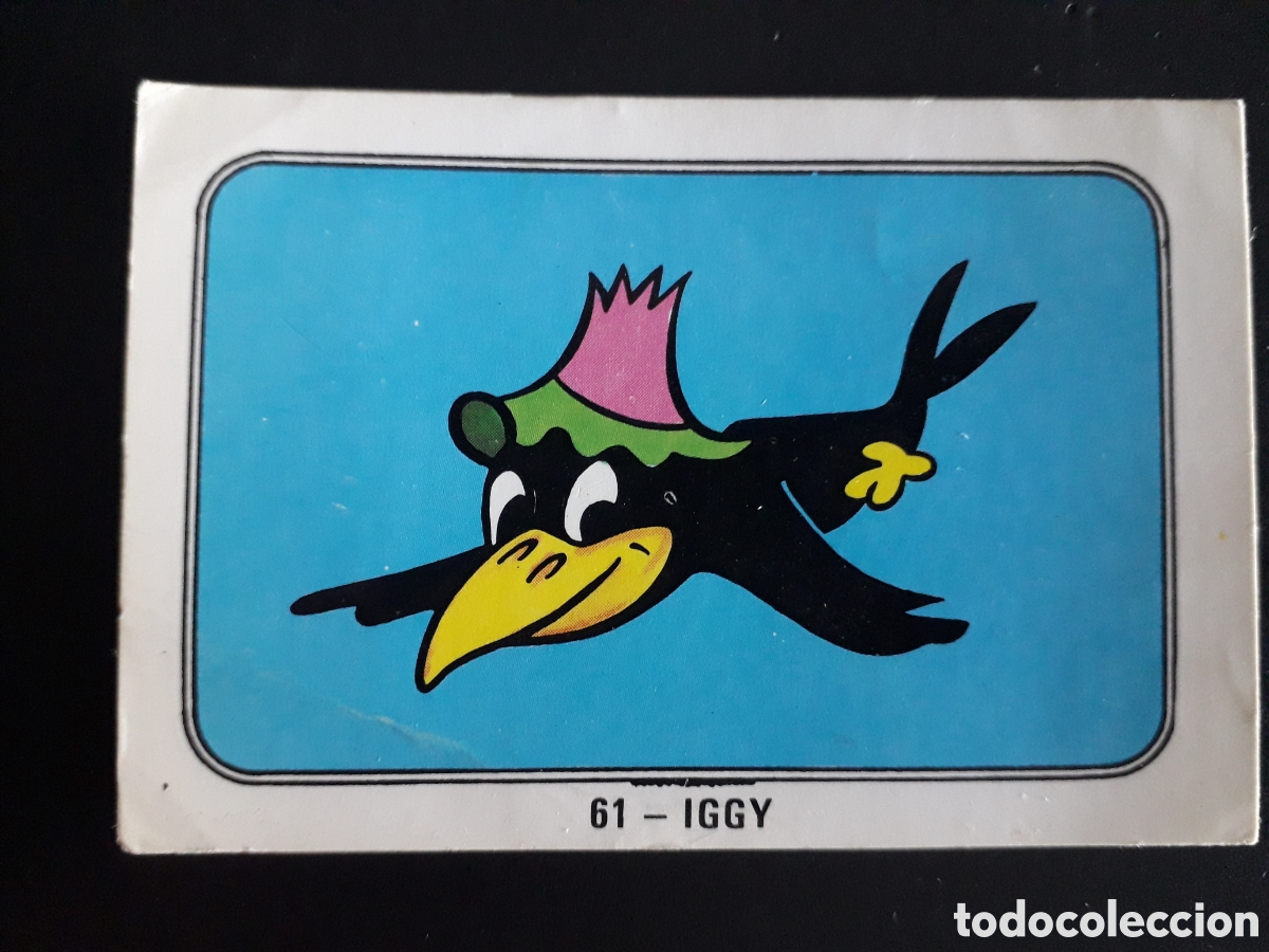 Coleccionismo Cromos antiguos: IGGY, FESTIVAL HANNA BARBERA FHER 1971 N&deg; 61 SIN PEGAR. PEDIDO M&Iacute;NIMO 3&euro;