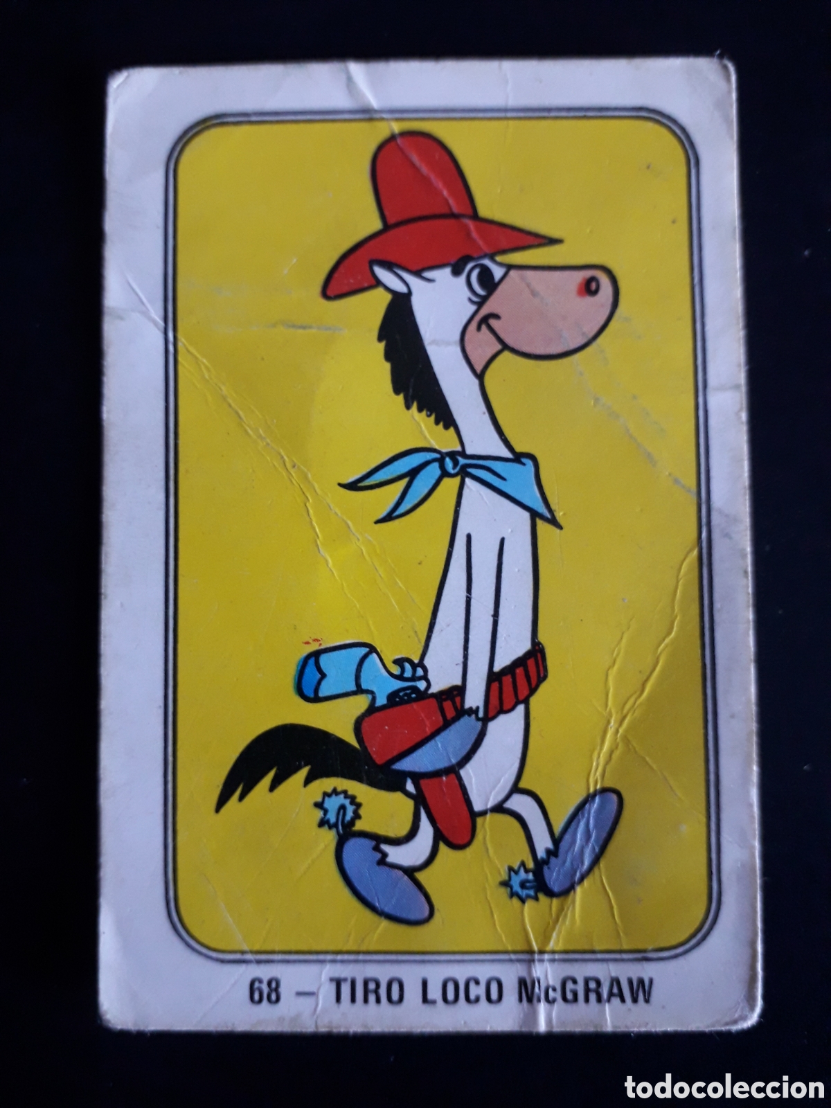 Coleccionismo Cromos antiguos: TIRO LOCO McGRAW, FESTIVAL HANNA BARBERA FHER 1971 N&deg; 68 SIN PEGAR, ARRUGAS. PEDIDO M&Iacute;NIMO 3&euro;