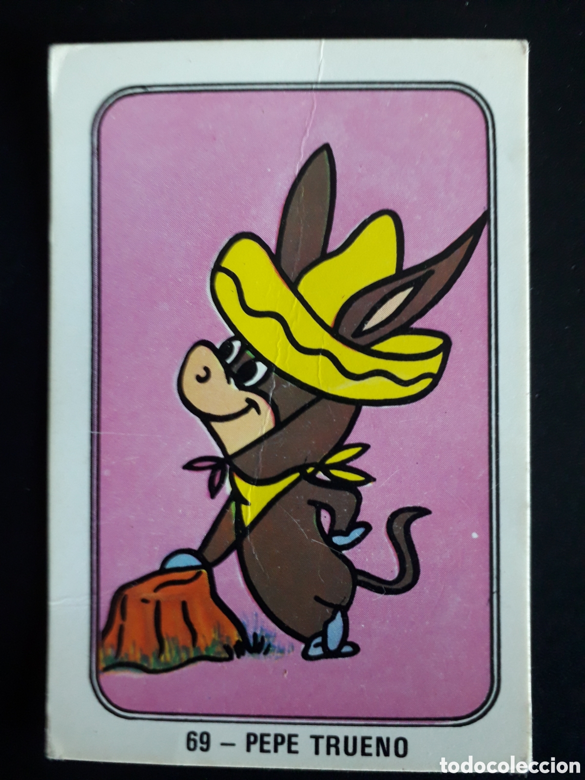 Coleccionismo Cromos antiguos: PEPE TRUENO FESTIVAL HANNA BARBERA FHER 1971 N&deg; 69 SIN PEGAR. PEDIDO M&Iacute;NIMO 3&euro;.
