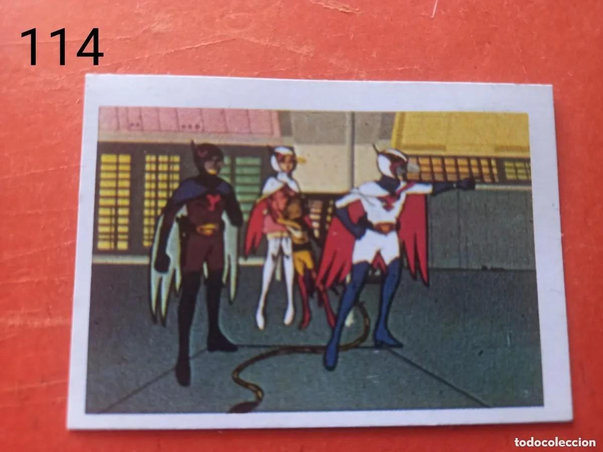 Colecionismo Cromos antigos: Cromo n.114 la batalla de los planetas edic. Fher - sin pegar.