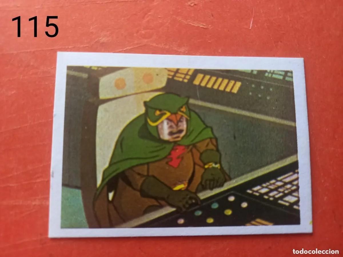 Colecionismo Cromos antigos: Cromo n.115 la batalla de los planetas edic. Fher - sin pegar.