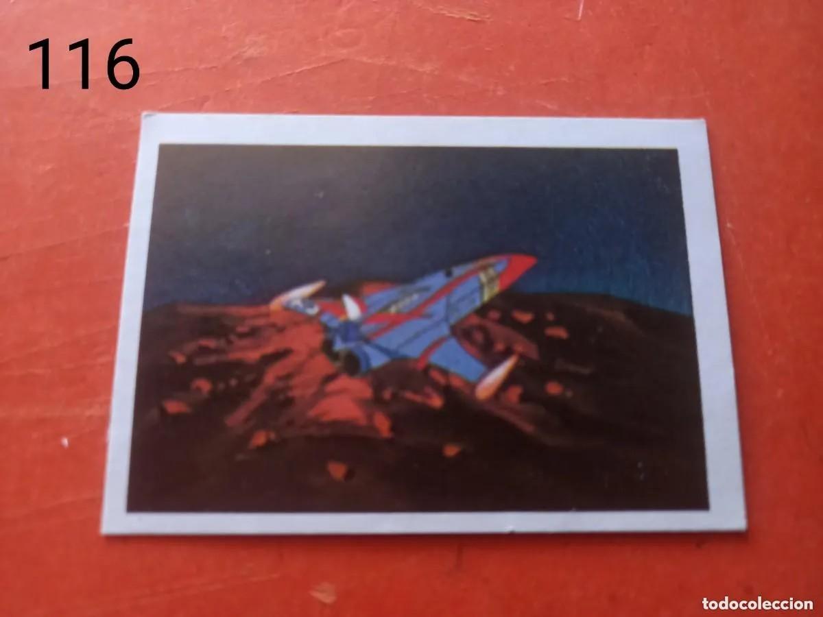 Colecionismo Cromos antigos: Cromo n.116 la batalla de los planetas edic. Fher - sin pegar.