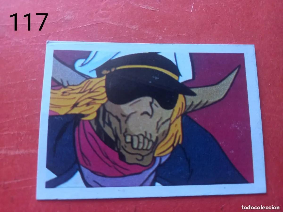 Colecionismo Cromos antigos: Cromo n.117 la batalla de los planetas edic. Fher - sin pegar.