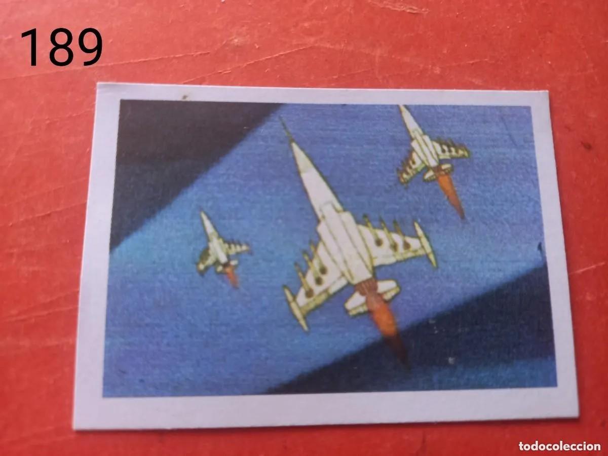 Coleccionismo Cromos antiguos: Cromo n.189 la batalla de los planetas edic. Fher - sin pegar.
