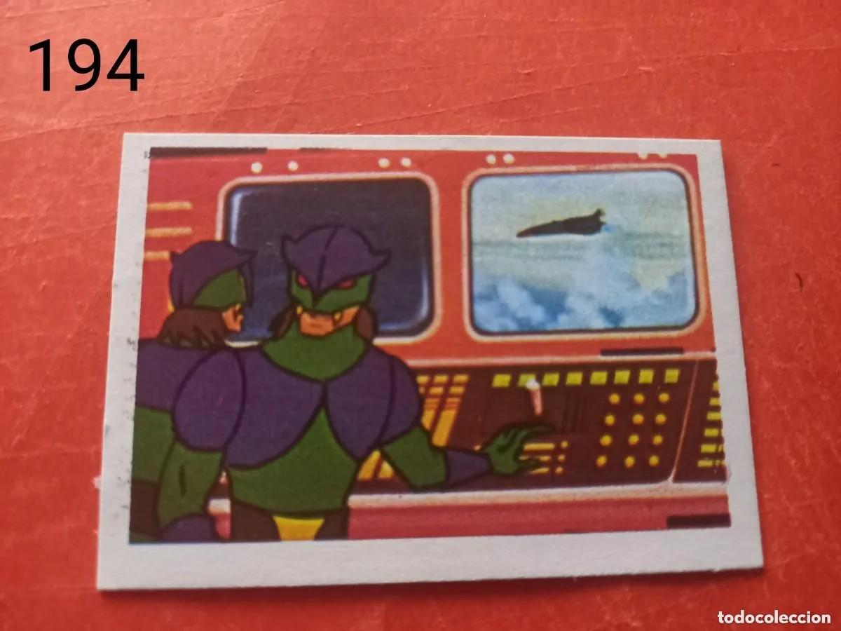 Colecionismo Cromos antigos: Cromo n.194 la batalla de los planetas edic. Fher - sin pegar.