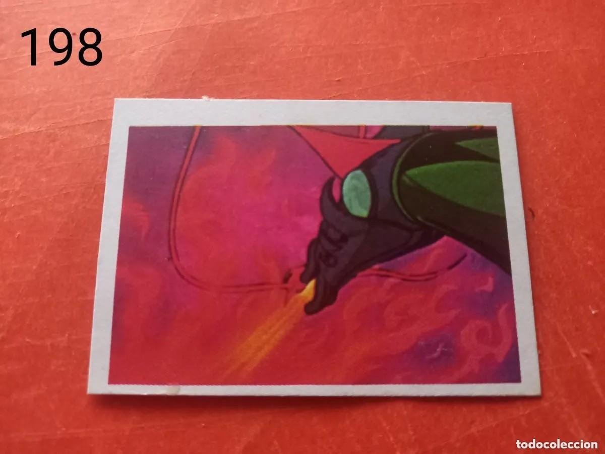 Colecionismo Cromos antigos: Cromo n.198 la batalla de los planetas edic. Fher - sin pegar.