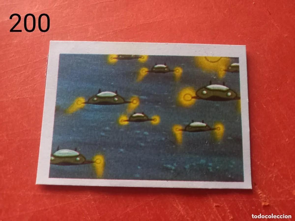 Colecionismo Cromos antigos: Cromo n.200 la batalla de los planetas edic. Fher - sin pegar.