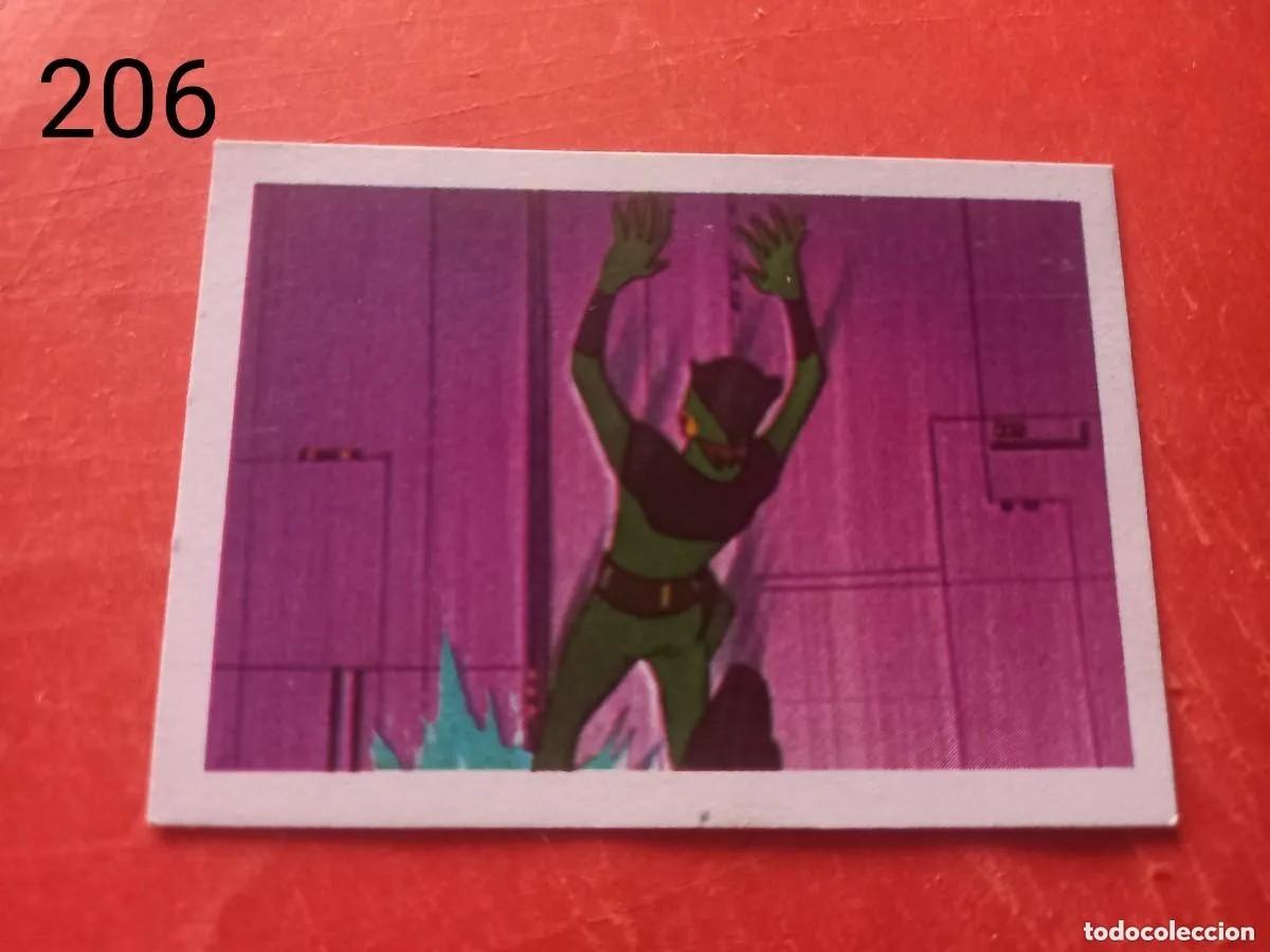 Colecionismo Cromos antigos: Cromo n.206 la batalla de los planetas edic. Fher - sin pegar.