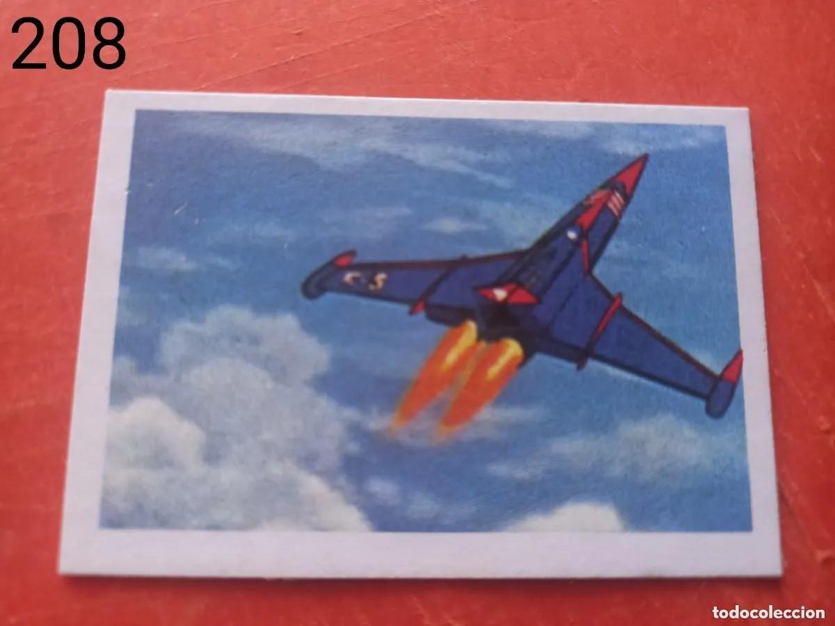 Colecionismo Cromos antigos: Cromo n.208 la batalla de los planetas edic. Fher - sin pegar.