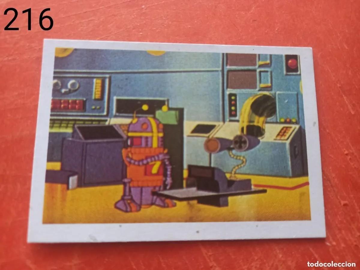 Coleccionismo Cromos antiguos: Cromo n.216 la batalla de los planetas edic. Fher - sin pegar.
