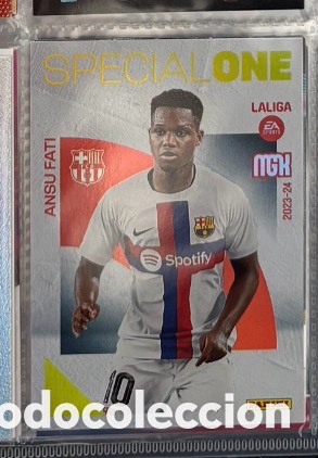 Coleccionismo Cromos antiguos: SPECIAL ONE MGK MEGACRACKS ANSU FATI 2023 2024 FC BARCELONA