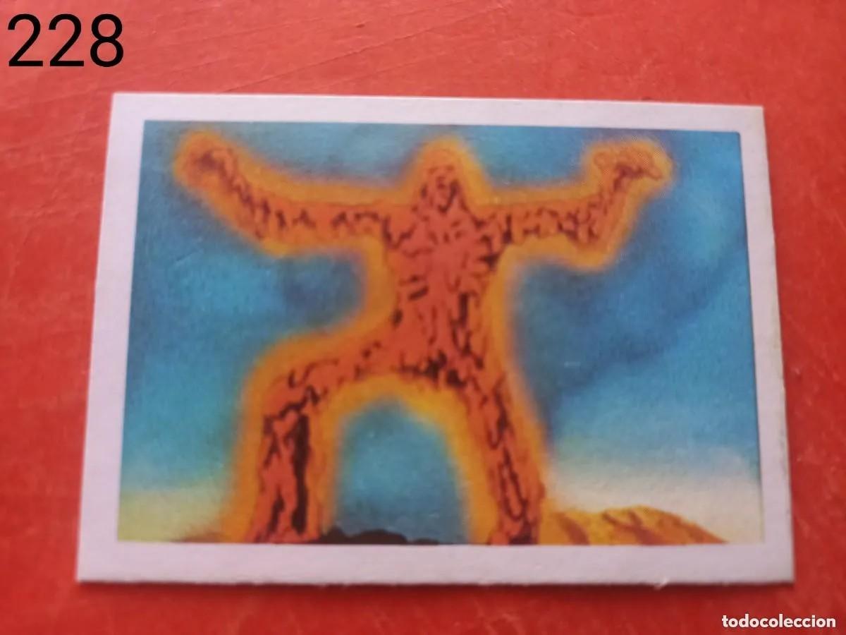 Coleccionismo Cromos antiguos: Cromo n.228 la batalla de los planetas edic. Fher - sin pegar.