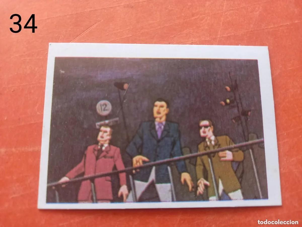 Coleccionismo Cromos antiguos: Cromo n.34 la batalla de los planetas edic. Fher - sin pegar.