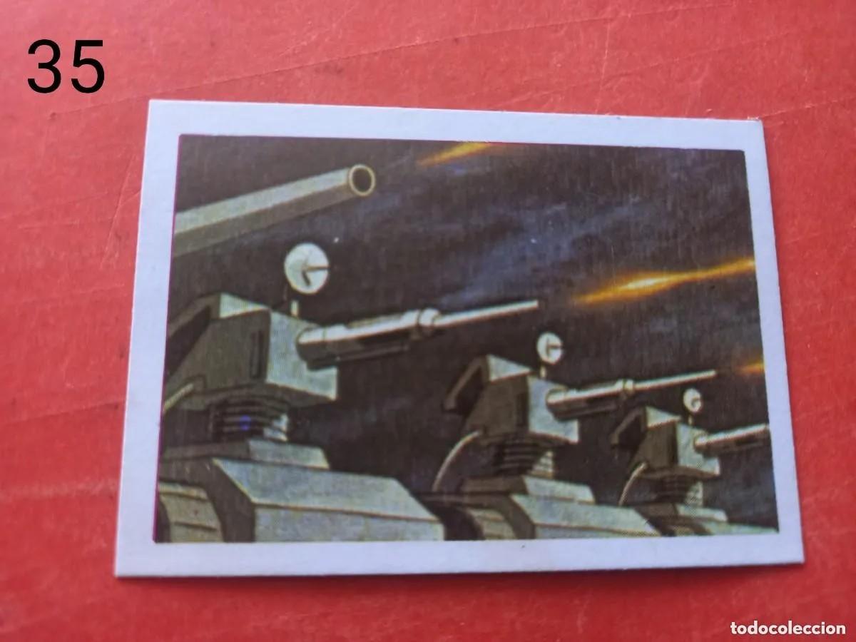 Coleccionismo Cromos antiguos: Cromo n.35 la batalla de los planetas edic. Fher - sin pegar.