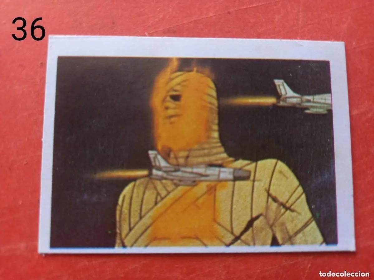 Coleccionismo Cromos antiguos: Cromo n.36 la batalla de los planetas edic. Fher - sin pegar.