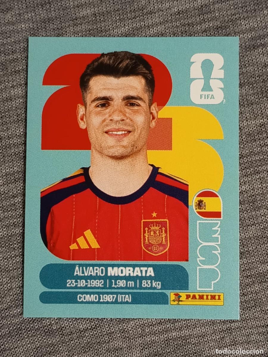 Coleccionismo Cromos antiguos: MORATA ESP 19 STICKER MUNDIAL 2026 PANINI FIFA WORLD CUP NUEVO