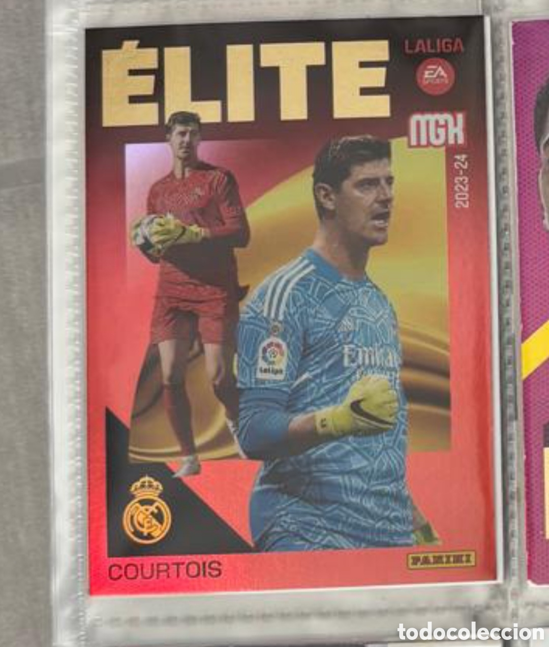 Coleccionismo Cromos antiguos: &Eacute;LITE COURTOIS REAL MADRID MGK MEGACRACKS 2023 2024