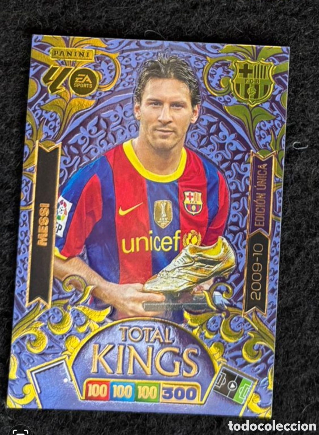 Coleccionismo Cromos antiguos: MESSI FC BARCELONA TOTAL KINGS EDICION UNICA LA LIGA ADRENALYN XL 2025 2026
