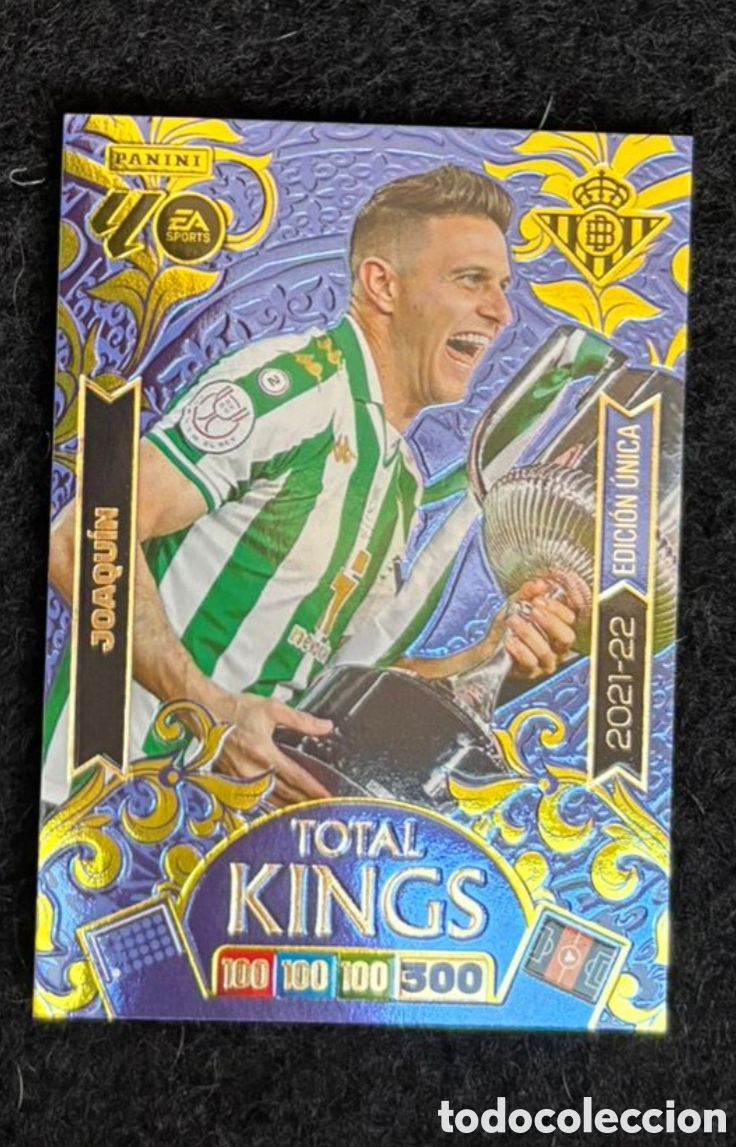 Coleccionismo Cromos antiguos: JOAQUIN BETIS TOTAL KINGS EDICION UNICA LA LIGA ADRENALYN XL 2025 2026