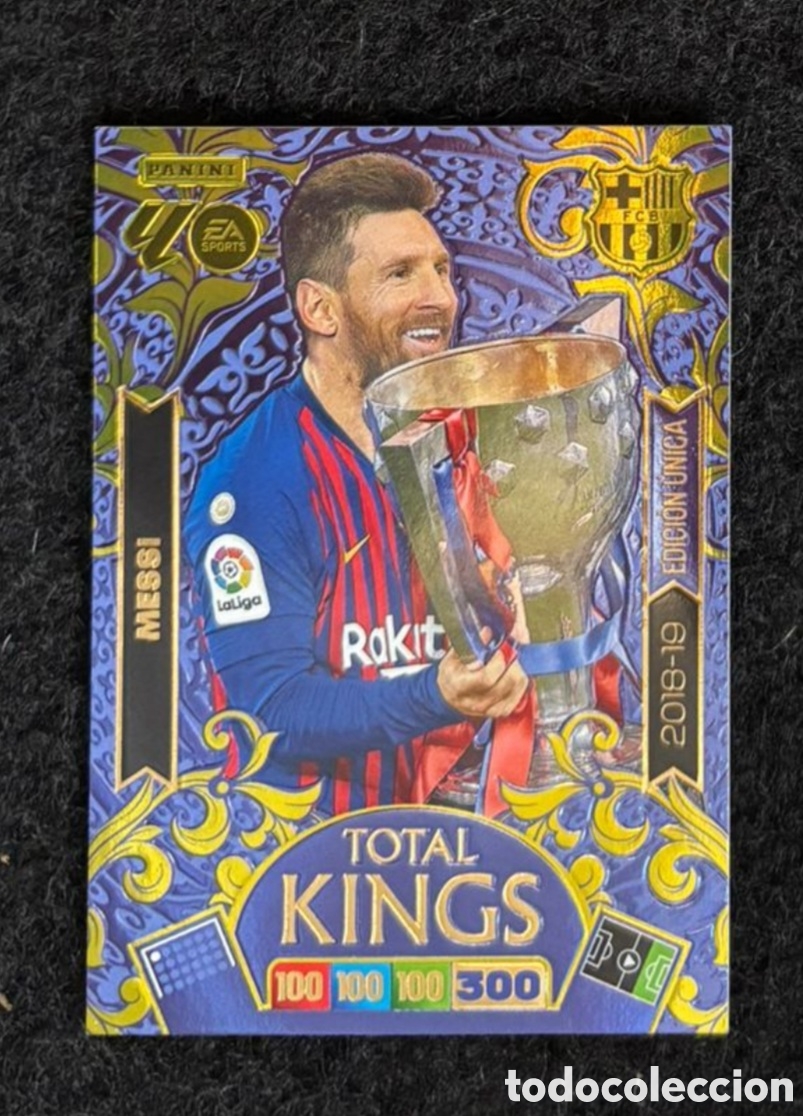Coleccionismo Cromos antiguos: MESSI FC BARCELONA TOTAL KINGS EDICION UNICA LA LIGA ADRENALYN XL 2025 2026